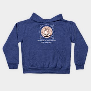 The best gift for Mom? Your love. (Plus, maybe coffee!) (Motivational and Inspirational Quote) Kids Hoodie